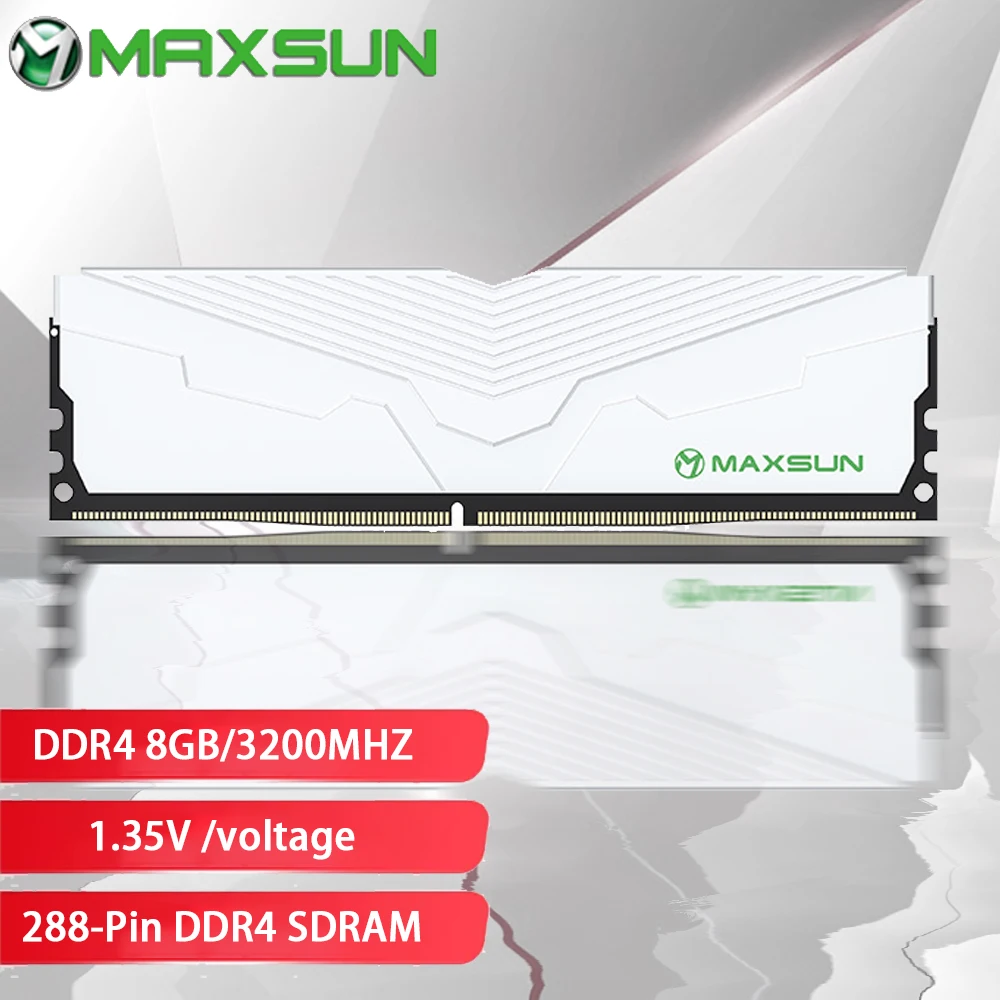 MAXSUN Desktop Memory DDR4 16GB 8GB 3200MHz New Dimm Memoria Rams PC4 Desktop Gaming Memory Support Motherboard DDR4 Memory
MAXSUN Desktop Memory DDR4 16GB 8GB 3200MHz New Dimm Memoria Rams PC4 Desktop Gaming Memory Support Motherboard DDR4 Memory