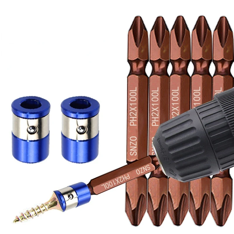 Non-slip PH2 Double Head Electric Torx Screwdriver Bit Magnetic Alloy Steel Phillips Screw Screwdriver Bit Set
Non-slip PH2 Double Head Electric Torx Screwdriver Bit Magnetic Alloy Steel Phillips Screw Screwdriver Bit Set