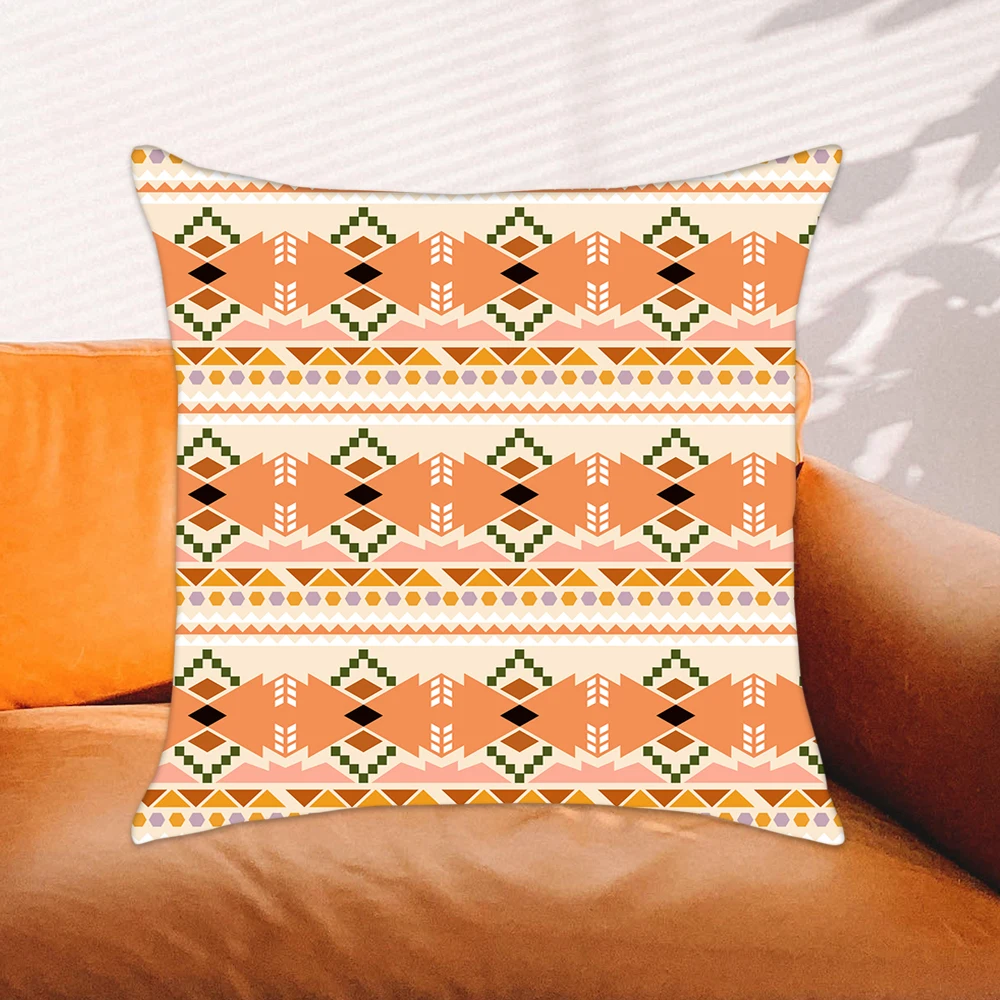 Ethnic Geometry Throw Pillow Cover Native Southwestern Navajo Cushion Cover Home Decor Bohemian Aztec Print Pillow Case 45X45Cm
Ethnic Geometry Throw Pillow Cover Native Southwestern Navajo Cushion Cover Home Decor Bohemian Aztec Print Pillow Case 45X45Cm