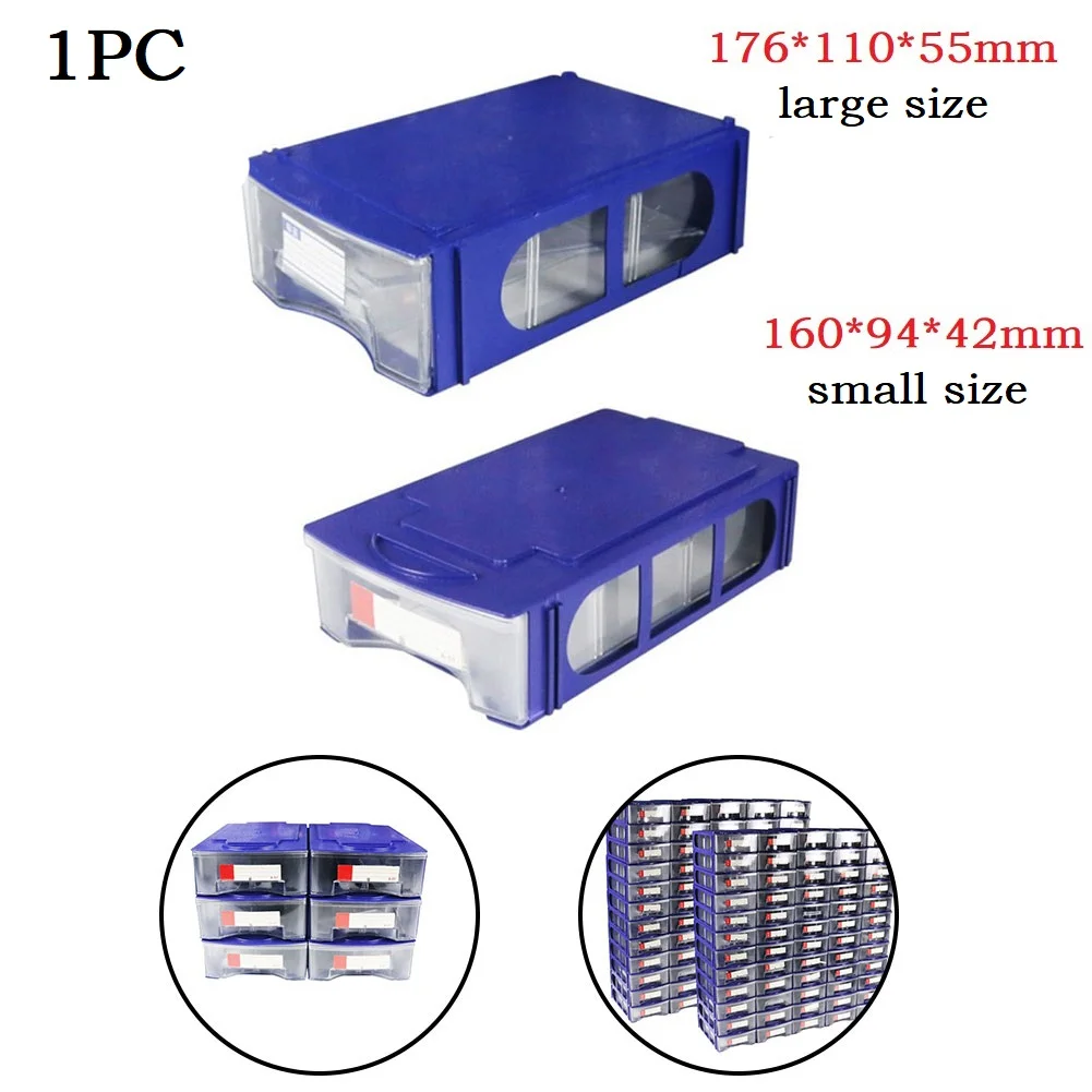 1pc Stackable Plastic Tool Box Hardware Parts Storage Boxes Component Screws Toolbox Jewelry Craft Sewing Case Container
1pc Stackable Plastic Tool Box Hardware Parts Storage Boxes Component Screws Toolbox Jewelry Craft Sewing Case Container
