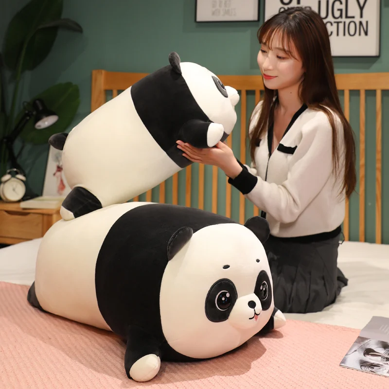 Cartoon Lying Panda Plush Animal Toys Pillow Cushion PP Cotton Filled Full Big Eyes Furniture Decoration Lazy Sofa Pillow Gifts
Cartoon Lying Panda Plush Animal Toys Pillow Cushion PP Cotton Filled Full Big Eyes Furniture Decoration Lazy Sofa Pillow Gifts