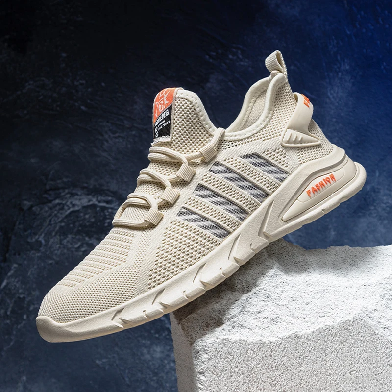 Men's New Sneakers Casual Shoes Fashion Tennis Non-slip Running Elastic Breathable Comfortable Flying Woven Design Male Shoes
Men's New Sneakers Casual Shoes Fashion Tennis Non-slip Running Elastic Breathable Comfortable Flying Woven Design Male Shoes