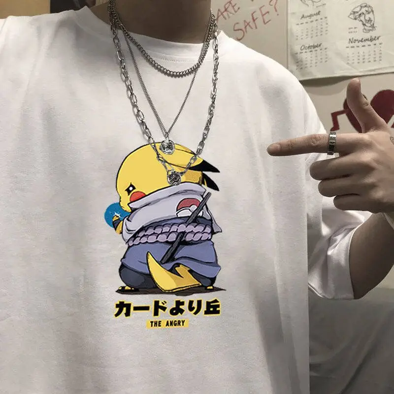 Pokémon Round Neck Short Sleeve Printed Women's T-Shirt Cartoon Pikachu Loose Couple Tops Y2k Tops Kawaii Clothes
Pokémon Round Neck Short Sleeve Printed Women's T-Shirt Cartoon Pikachu Loose Couple Tops Y2k Tops Kawaii Clothes