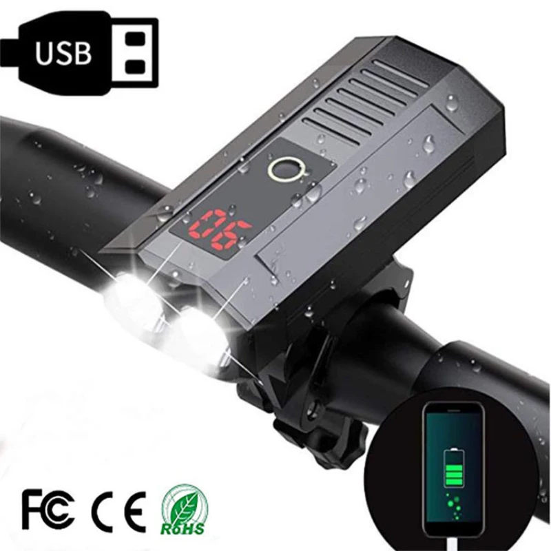 5200 MAh Bicycle Lantern USB Rechargeable Light Outdoor Cycling Flashlight MTB Mountain Headlight For Bicycle Accessories
5200 MAh Bicycle Lantern USB Rechargeable Light Outdoor Cycling Flashlight MTB Mountain Headlight For Bicycle Accessories