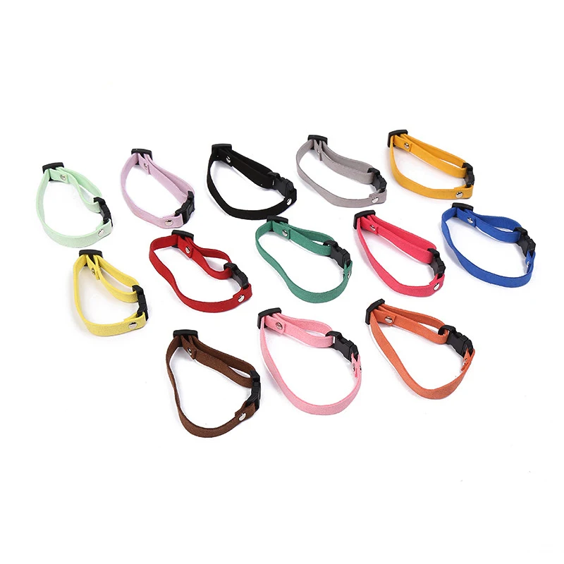 Soft Suede Leather Dog Cat Collar Durable Adjustable Rope Puppy Collar for Small Dogs Kitten Pet Chihuahua Safety Locking Buckle
Soft Suede Leather Dog Cat Collar Durable Adjustable Rope Puppy Collar for Small Dogs Kitten Pet Chihuahua Safety Locking Buckle