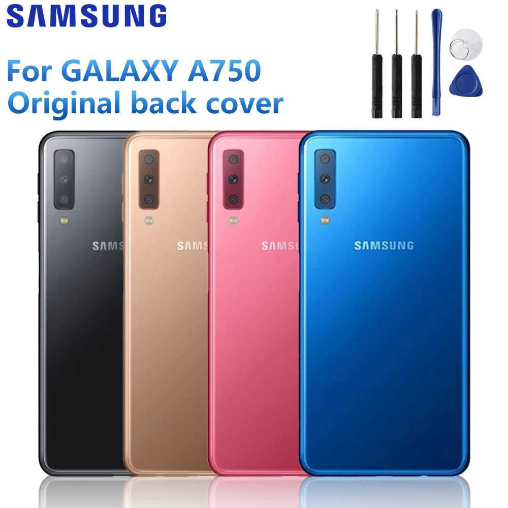 Original SAMSUNG Battery Cover For Samsung Galaxy A7 2018 version A750 A730x SM-A730x Back Cover Cases Phone Glass Backshell
Original SAMSUNG Battery Cover For Samsung Galaxy A7 2018 version A750 A730x SM-A730x Back Cover Cases Phone Glass Backshell