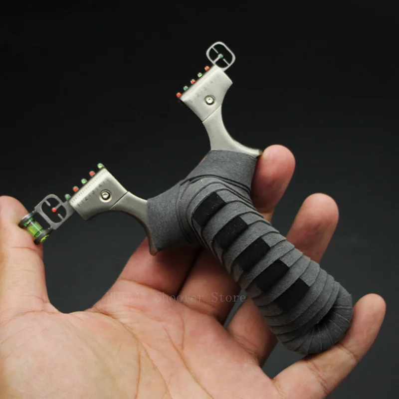 Powerful Slingshot High Precision Stainless Steel Professional Catapult With Rubber Band Outdoor Sports Shooting Accessories
Powerful Slingshot High Precision Stainless Steel Professional Catapult With Rubber Band Outdoor Sports Shooting Accessories