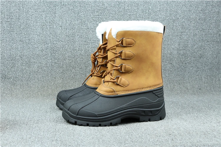 Men`s plush liner waterproof hiking snow boot MENS slip-resistant snow boots for -30C MALE outdoor Cotton boots
Men`s plush liner waterproof hiking snow boot MENS slip-resistant snow boots for -30C MALE outdoor Cotton boots