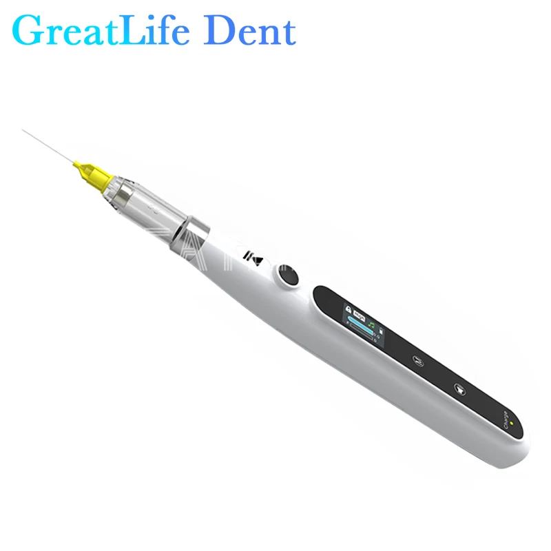 GreatLife Dent Dental Anesthesia Injector Painless Electric Wireless Local Anesthesia with LCD Display
GreatLife Dent Dental Anesthesia Injector Painless Electric Wireless Local Anesthesia with LCD Display