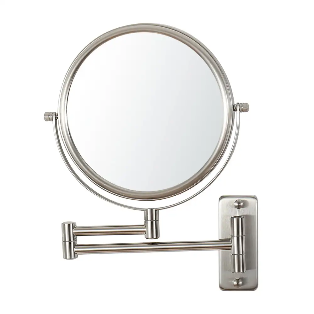 10x/1x Wall Mounted Magnifying Mirror, Double-Side Mirrors for Wall,Satin Nickel
10x/1x Wall Mounted Magnifying Mirror, Double-Side Mirrors for Wall,Satin Nickel