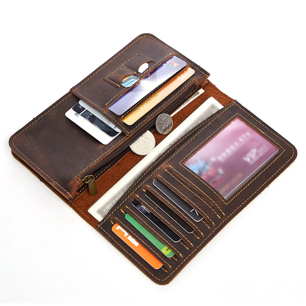 Men Genuine Leather Wallet Men Coin Purse Vintage Long Men Wallets Solid Card Holder Clutch for
Men Genuine Leather Wallet Men Coin Purse Vintage Long Men Wallets Solid Card Holder Clutch for