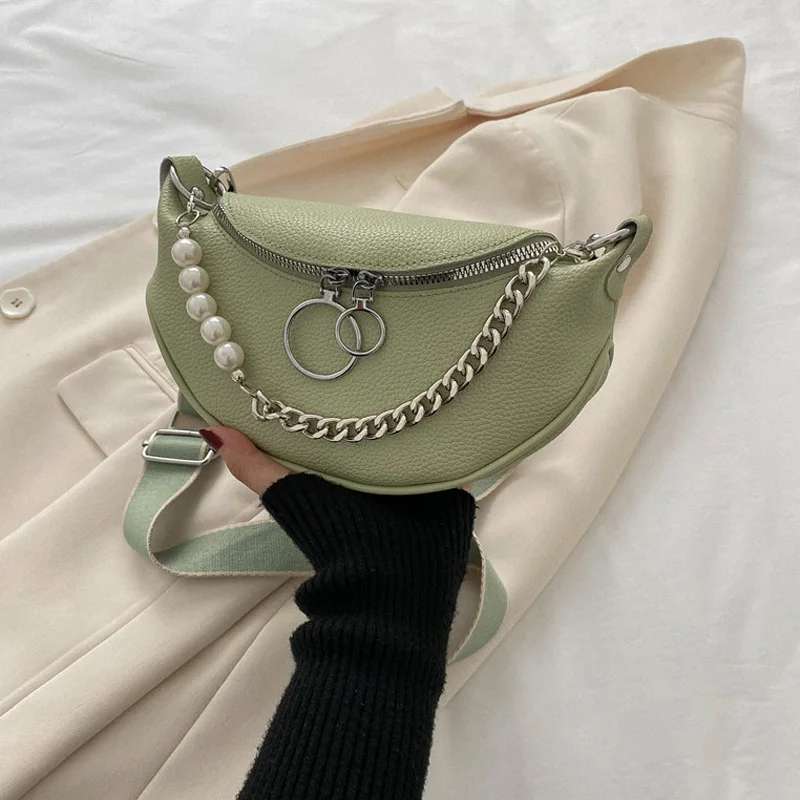 Fashion Pearl Chain Crossbody Bags For Women Textured Pu Leather Shoulder Bag Casual Brand Handbags Messenger Bags 2023 New
Fashion Pearl Chain Crossbody Bags For Women Textured Pu Leather Shoulder Bag Casual Brand Handbags Messenger Bags 2023 New