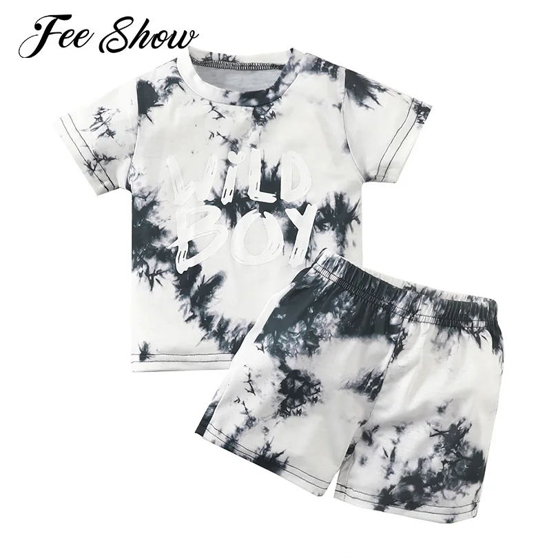 Kids Boys Casual Outfits Tie Dye Print Sport Set Short Sleeve Round Neck T-Shirt Tops Elastic Waist Shorts Sports Suit Tracksuit
Kids Boys Casual Outfits Tie Dye Print Sport Set Short Sleeve Round Neck T-Shirt Tops Elastic Waist Shorts Sports Suit Tracksuit