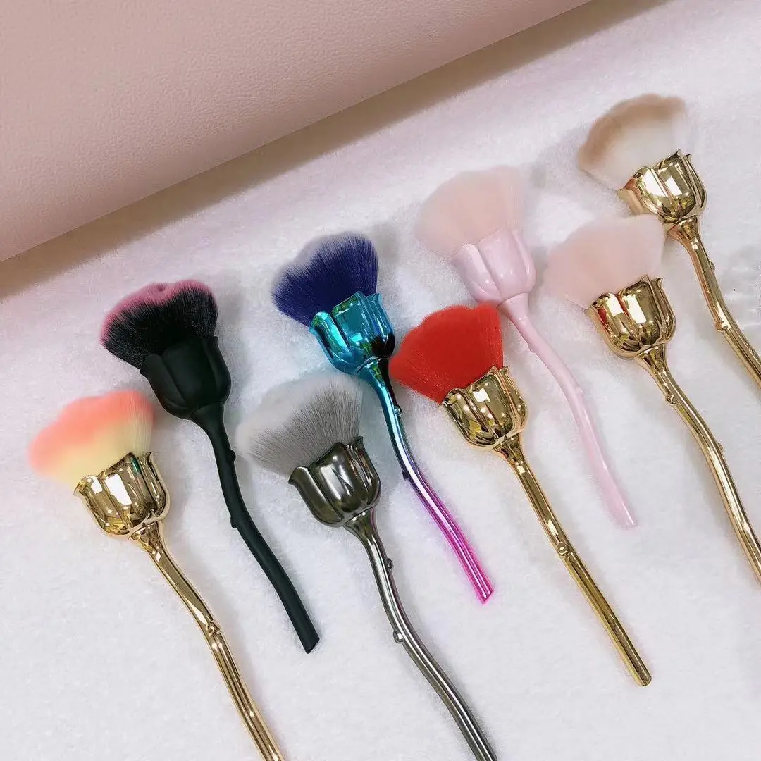 Rose Gold Powder Blush Brush Professional Make Up Brush Large Cosmetic Face Cont Cosmetic Face Cont brocha colorete Make Up Tool
Rose Gold Powder Blush Brush Professional Make Up Brush Large Cosmetic Face Cont Cosmetic Face Cont brocha colorete Make Up Tool