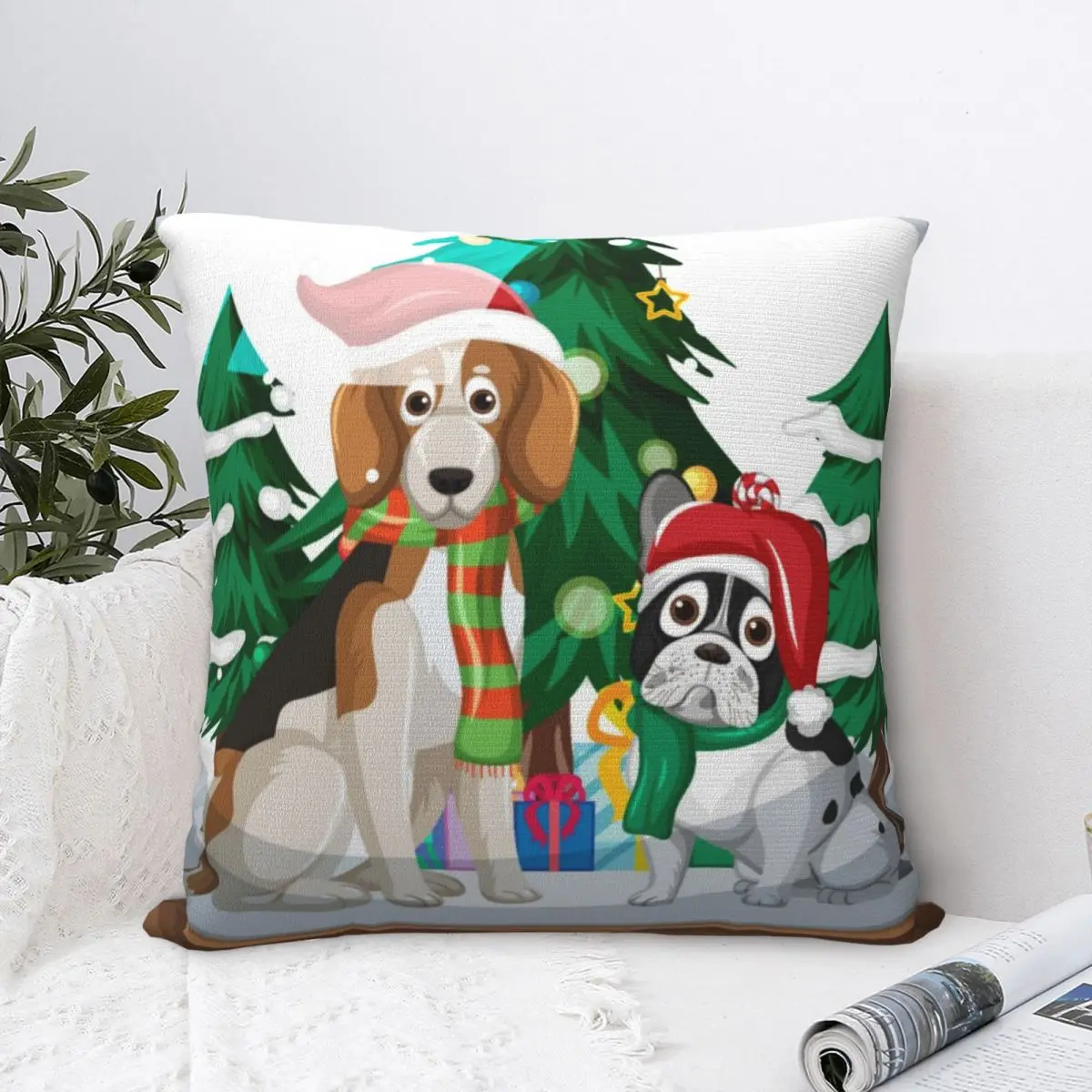 Dog Walk In The Snow Pillowcase Pillow Case Cushion Cover Home Sofa Car Decorative Throw Pillow Pillowcases Fashion Cotton 45*45 
Dog Walk In The Snow Pillowcase Pillow Case Cushion Cover Home Sofa Car Decorative Throw Pillow Pillowcases Fashion Cotton 45*45