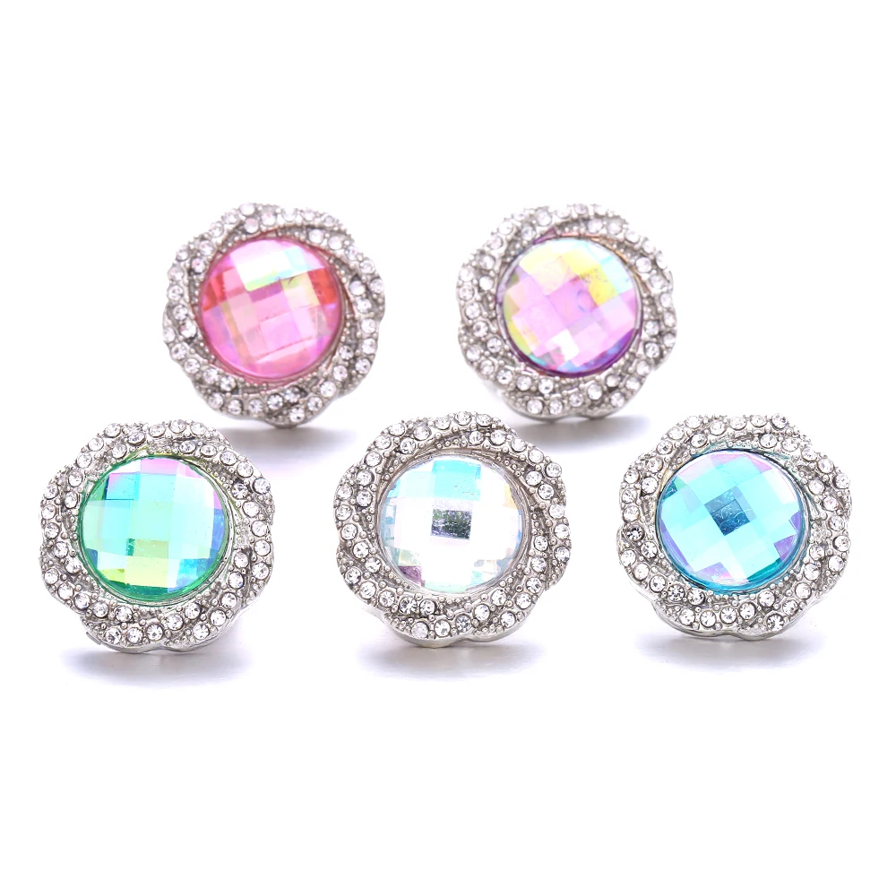 New Snap Jewelry DIY Charms 10Pcs/Lot Metal Crystal Rhinestone Gemelos Accessories Fit 18mm Snap Button Bracelet Necklace B294
New Snap Jewelry DIY Charms 10Pcs/Lot Metal Crystal Rhinestone Gemelos Accessories Fit 18mm Snap Button Bracelet Necklace B294
