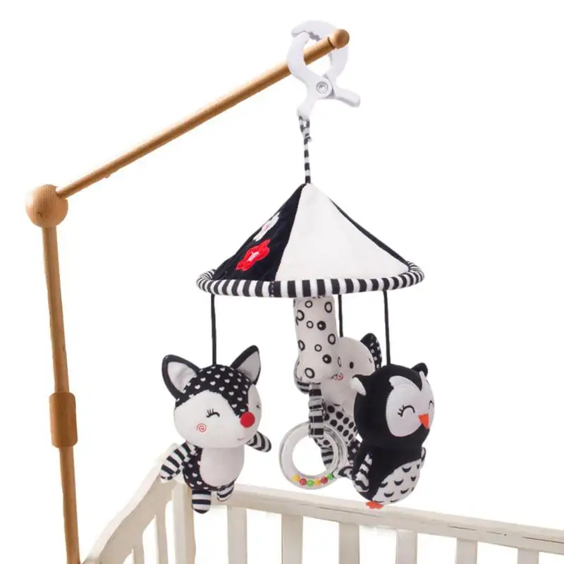 Nursery Mobiles Black And White Crib Mobile For Boys Vision Training Early Education Soft Hang Plush Animals Forest Wilderness
Nursery Mobiles Black And White Crib Mobile For Boys Vision Training Early Education Soft Hang Plush Animals Forest Wilderness