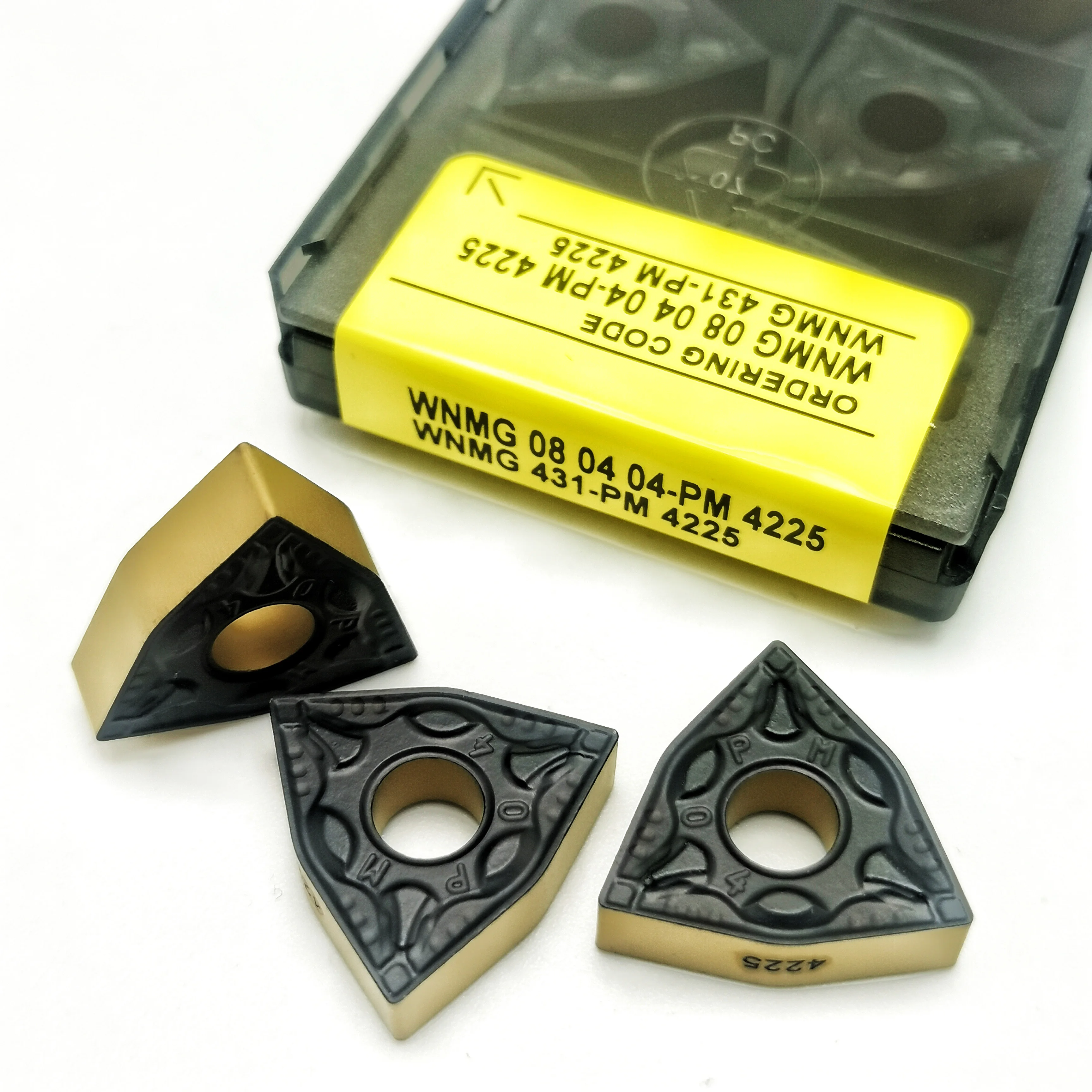 New package WNMG080404 PM 4225 WNMG080408 PM 422510PCS high quality carbide face milling inserts tool inserts cost-effective
New package WNMG080404 PM 4225 WNMG080408 PM 422510PCS high quality carbide face milling inserts tool inserts cost-effective