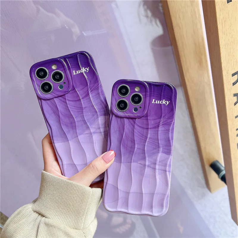 Lucky Purple Simple Gradient Phone Case Cover for IPhone 14 Plus 11 12 13 14 Pro Max Shockproof Cases for IPhone 14 Case
Lucky Purple Simple Gradient Phone Case Cover for IPhone 14 Plus 11 12 13 14 Pro Max Shockproof Cases for IPhone 14 Case