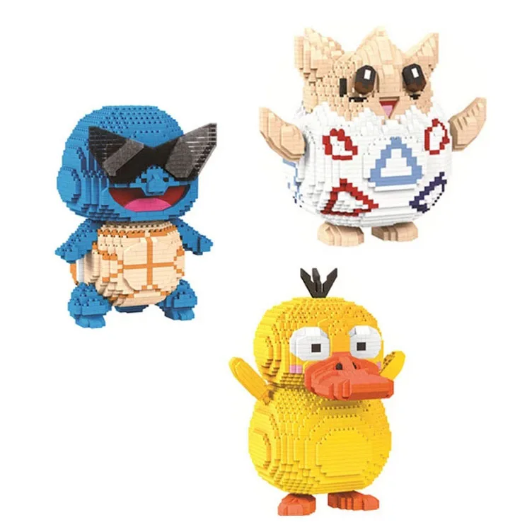 Pekmon Cartoon Model Connecting Building Blocks DIY Anime Elf Little Psyduck Squirtle Jigglypuff Doll Children's Toy Gift
Pekmon Cartoon Model Connecting Building Blocks DIY Anime Elf Little Psyduck Squirtle Jigglypuff Doll Children's Toy Gift
