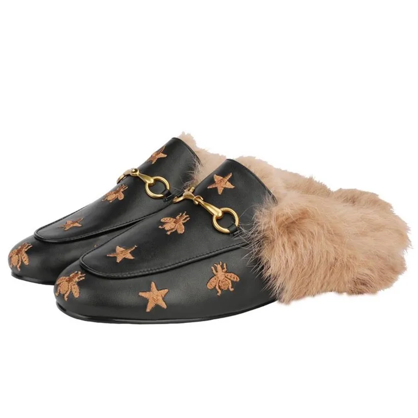 Black Genuine Leather Close Pointed Toe Flat with Luxury Brand Women's Casual Shoes Plus Size 43 Fashion Fluffy Flat Heel Shoes
Black Genuine Leather Close Pointed Toe Flat with Luxury Brand Women's Casual Shoes Plus Size 43 Fashion Fluffy Flat Heel Shoes