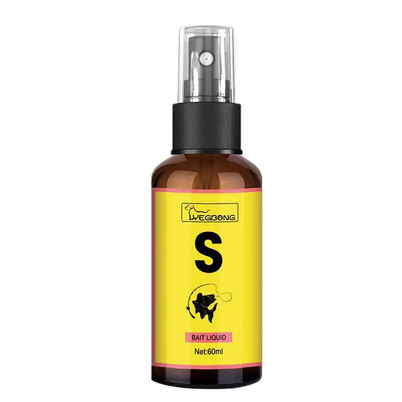 60ml Fishing Scent Liquid Natural Fishing Baits Attractants Bail Drag For Sea River Freshwater Effectively Attract Fish 
60ml Fishing Scent Liquid Natural Fishing Baits Attractants Bail Drag For Sea River Freshwater Effectively Attract Fish