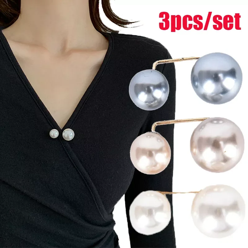 New in Double Pearl Brooch Pins Anti-fade Exquisite Elegant Brooches for Women Sweater Coat Summer Dress Decoration y2k hair acc
New in Double Pearl Brooch Pins Anti-fade Exquisite Elegant Brooches for Women Sweater Coat Summer Dress Decoration y2k hair acc