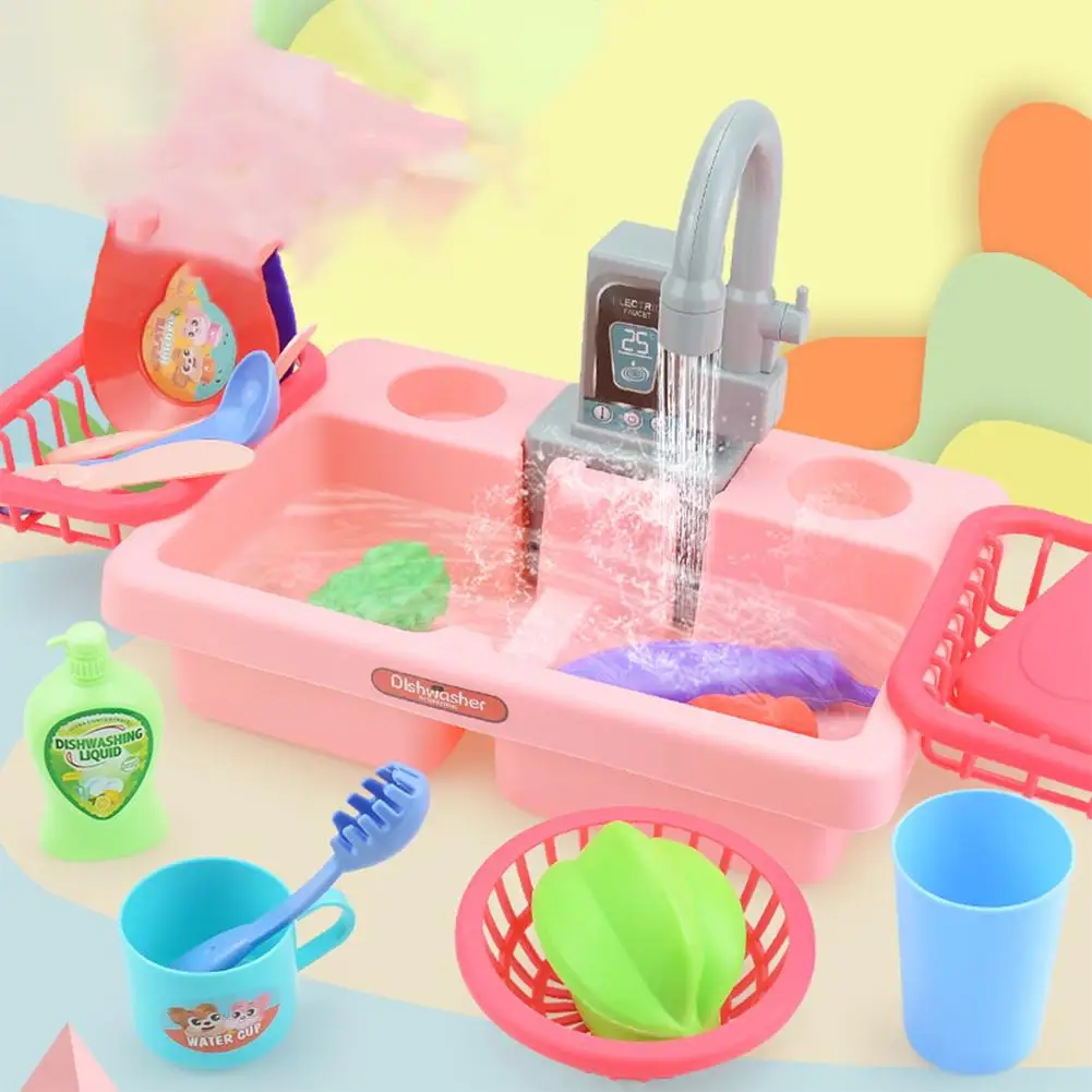 Kids Pretend Play Kitchen Sink Toys Dishwashing Set House Game Kitchen Dishwasher Educational Play House Gift Set Food Toys
Kids Pretend Play Kitchen Sink Toys Dishwashing Set House Game Kitchen Dishwasher Educational Play House Gift Set Food Toys