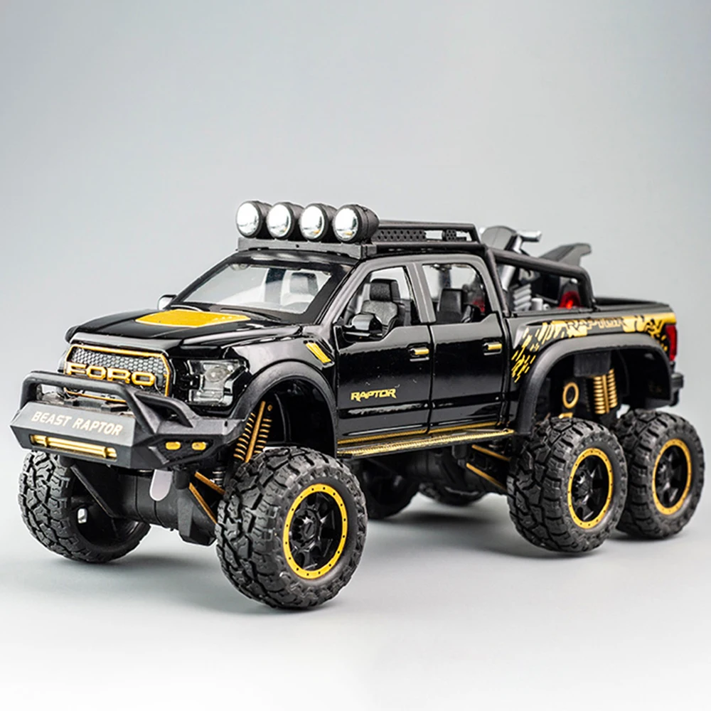 1:28 Ford Raptor F150 Alloy Car Modified Off-Road Vehicle Model Diecast & Toy Vehicles Metal Car Model Collection Kids Toys Gift
1:28 Ford Raptor F150 Alloy Car Modified Off-Road Vehicle Model Diecast & Toy Vehicles Metal Car Model Collection Kids Toys Gift