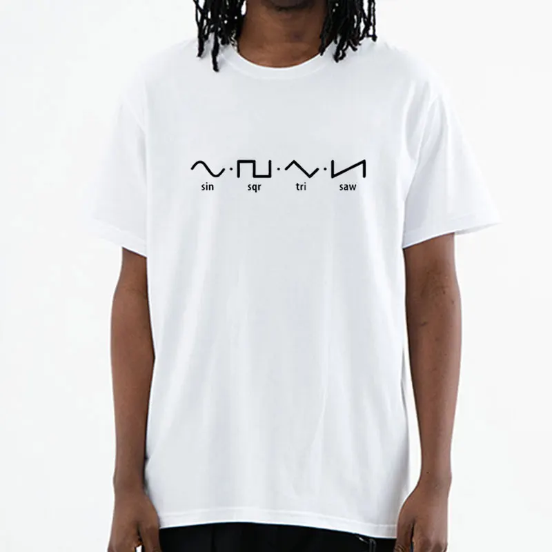Sin Sqr Tri Saw T-Shirt Top Fourier Math Mathematics Nerd Geek School Science Men's Cotton O-Neck tee shirt homme funny t shirts
Sin Sqr Tri Saw T-Shirt Top Fourier Math Mathematics Nerd Geek School Science Men's Cotton O-Neck tee shirt homme funny t shirts