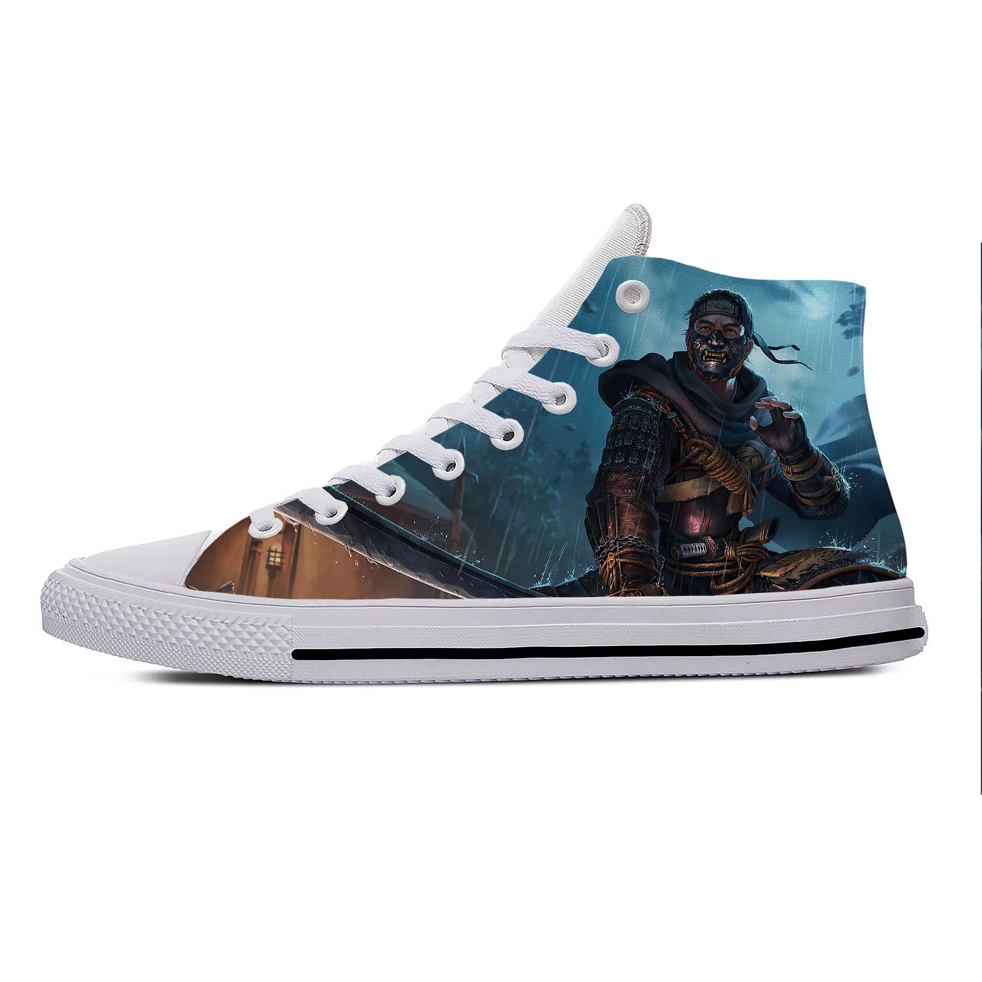 Anime Cartoon Game Ghost of Tsushima Cool Fashion Casual Cloth Shoes High Top Lightweight Breathable 3D Print Men Women Sneakers
Anime Cartoon Game Ghost of Tsushima Cool Fashion Casual Cloth Shoes High Top Lightweight Breathable 3D Print Men Women Sneakers
