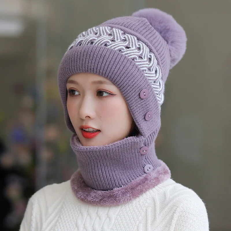 YISOLIFE Winter Cap For Women Bib Hat Female Warm Woolen Hat Windproof and Cold-Proof Winter Woolen Ski Maks Bonnets
YISOLIFE Winter Cap For Women Bib Hat Female Warm Woolen Hat Windproof and Cold-Proof Winter Woolen Ski Maks Bonnets