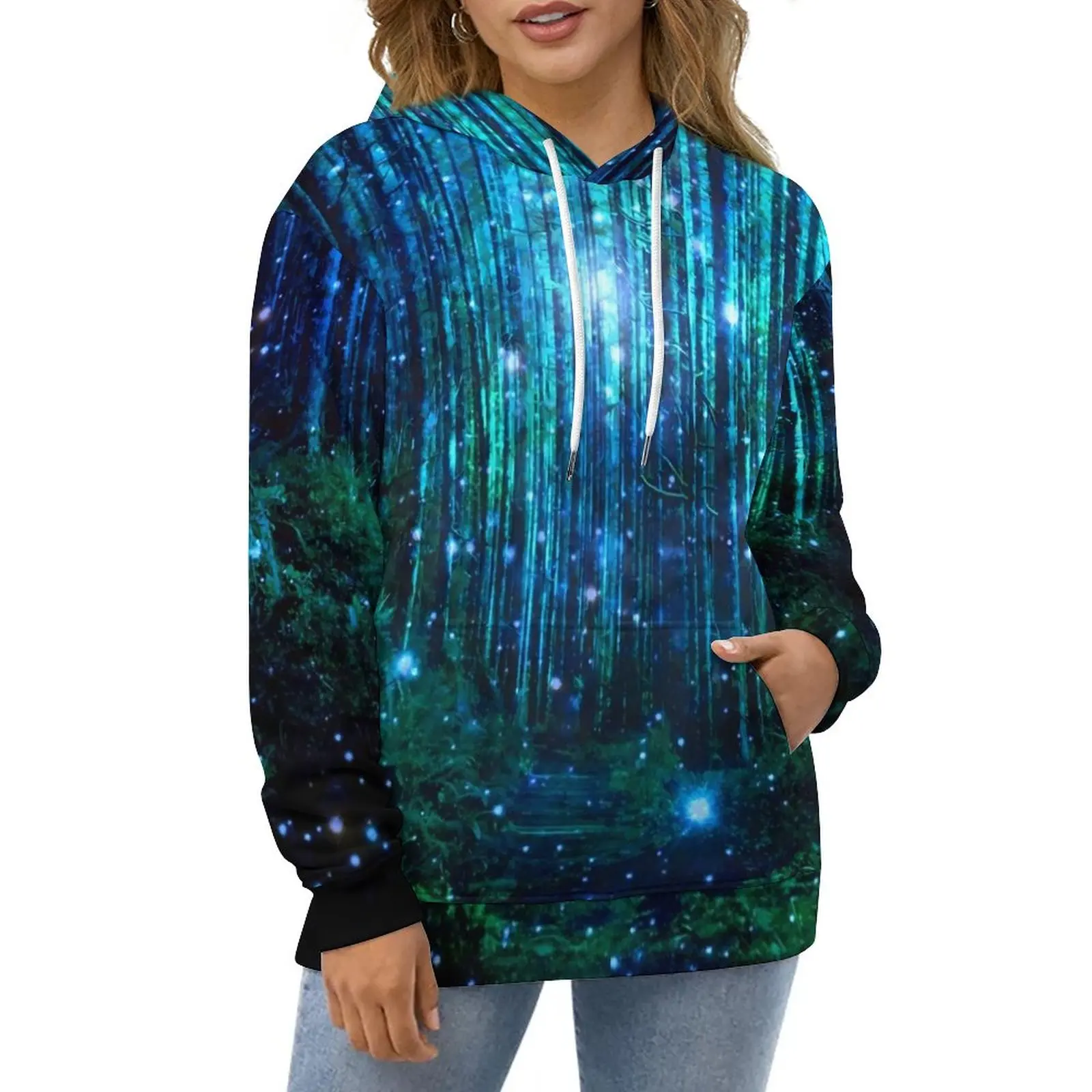 Magical Forest Hoodies Long-Sleeve Stars Print Aesthetic Casual Pullover Hoodie Fashion Oversized Graphic Loose Sweatshirts
Magical Forest Hoodies Long-Sleeve Stars Print Aesthetic Casual Pullover Hoodie Fashion Oversized Graphic Loose Sweatshirts