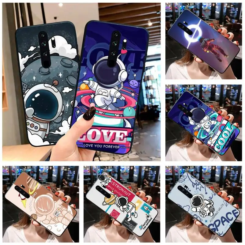 Cute Cartoon Astronaut Phone Case For Redmi 9A K20 K30 K40 Note 11E 11S 11 10 9 Pro Silicone Soft Cover
Cute Cartoon Astronaut Phone Case For Redmi 9A K20 K30 K40 Note 11E 11S 11 10 9 Pro Silicone Soft Cover