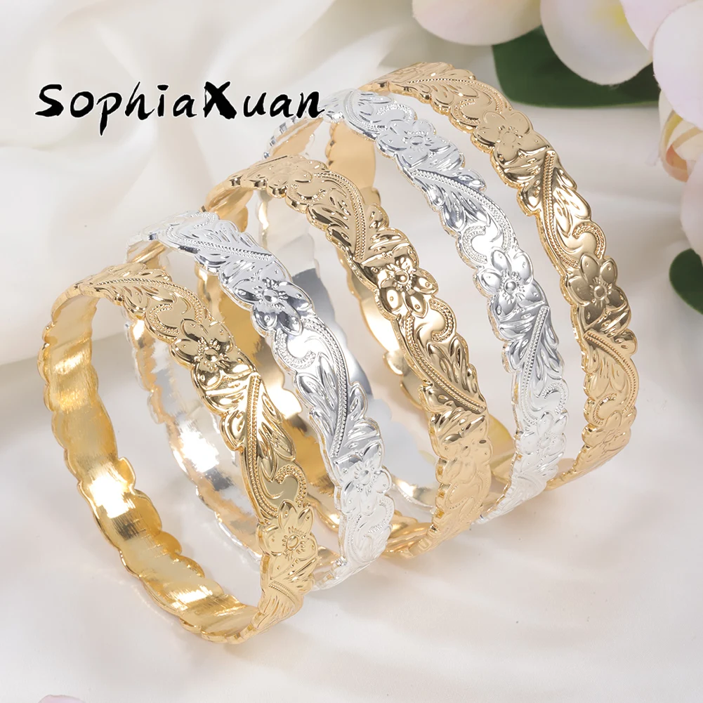 Sophiaxuan Hawaiian Bangle 2022 New Trend Designer Women Stainless Steel Jewelry Bohemian Fashion Solid Color Bangles Gift Party
Sophiaxuan Hawaiian Bangle 2022 New Trend Designer Women Stainless Steel Jewelry Bohemian Fashion Solid Color Bangles Gift Party