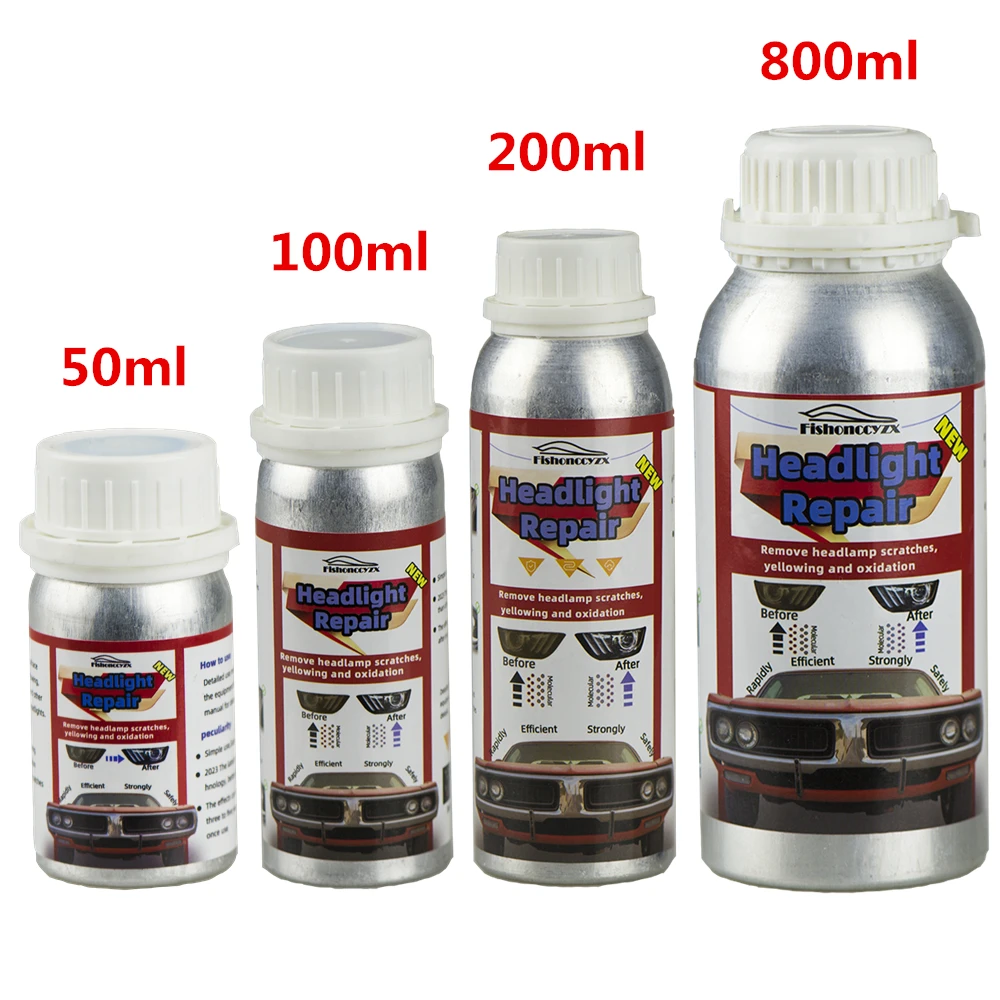 800ml Headlights Liquid Polymer Headlight Chemical Polish Repair Fluid Refurbishment Scratch Repair Polishing Headlights Kit
800ml Headlights Liquid Polymer Headlight Chemical Polish Repair Fluid Refurbishment Scratch Repair Polishing Headlights Kit