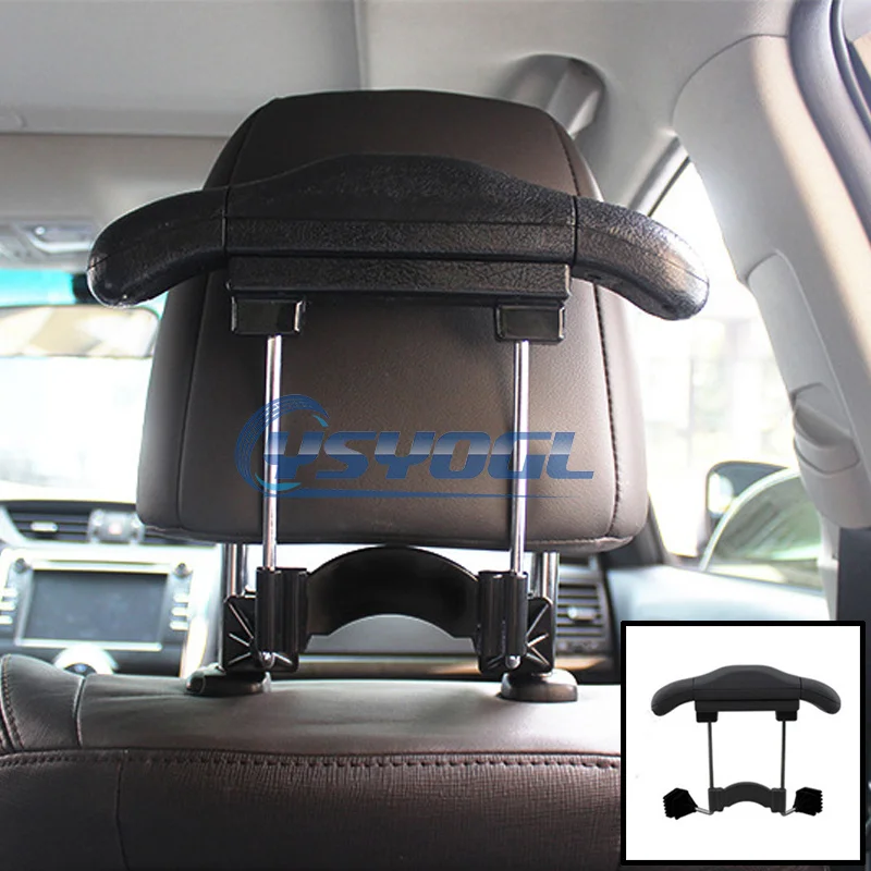 

Car Retractable Coat Hanger Seat Clothes Suits Holder Organizer Auto Interior Accessories Supplies Multifunction Mounts Holder