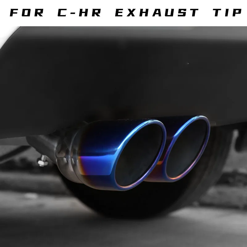 Exhaust Tip For Toyota C-HR CHR 2016 2017 2018 2019 Stainless Steel Exhaust Pipe No Cutting Muffler Tip Car Accessories Nozzle
Exhaust Tip For Toyota C-HR CHR 2016 2017 2018 2019 Stainless Steel Exhaust Pipe No Cutting Muffler Tip Car Accessories Nozzle