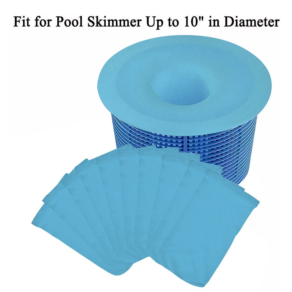 Pool Skimmer Sock Household Perfect Savers Nylon Mesh Design for Filters Baskets Skimmers Swimming Pool Accessory
Pool Skimmer Sock Household Perfect Savers Nylon Mesh Design for Filters Baskets Skimmers Swimming Pool Accessory