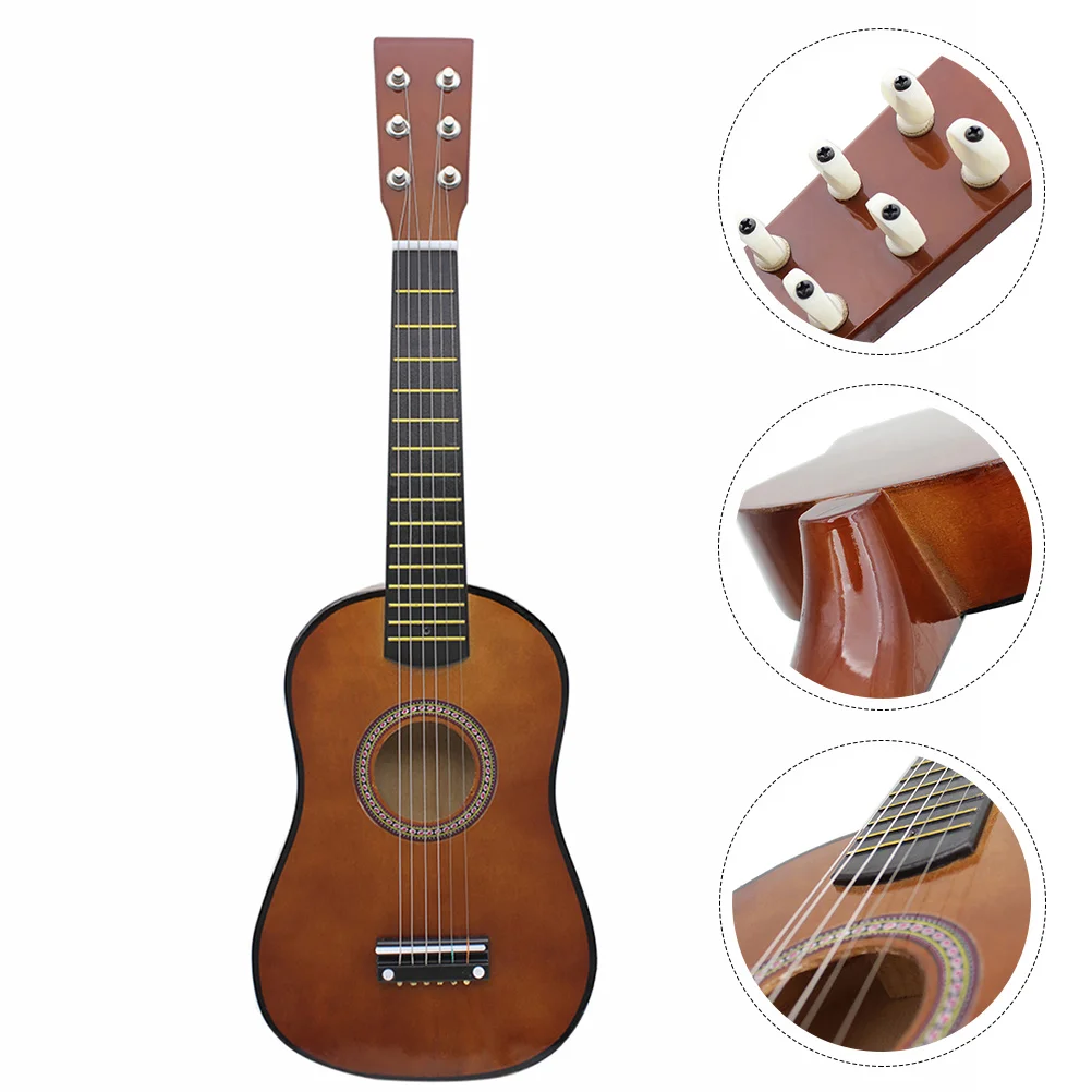 Guitar Kids Acoustic Toy String Inchwoodenimitation Beginner Folk Vintage Style Musicalclassical Awakening Children Ukulele
Guitar Kids Acoustic Toy String Inchwoodenimitation Beginner Folk Vintage Style Musicalclassical Awakening Children Ukulele