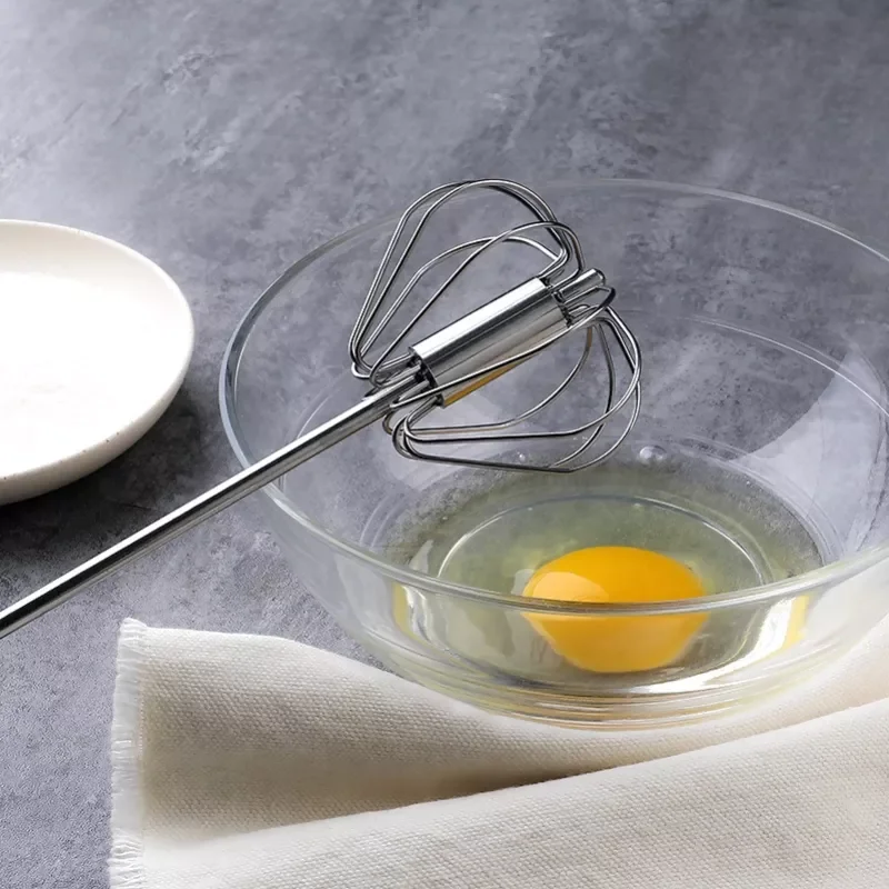 Pressure Semi-automatic Egg Beater Stainless Steel Kitchen Accessories Tools Self Turning Cream Utensils Whisk Manual Mixer
Pressure Semi-automatic Egg Beater Stainless Steel Kitchen Accessories Tools Self Turning Cream Utensils Whisk Manual Mixer
