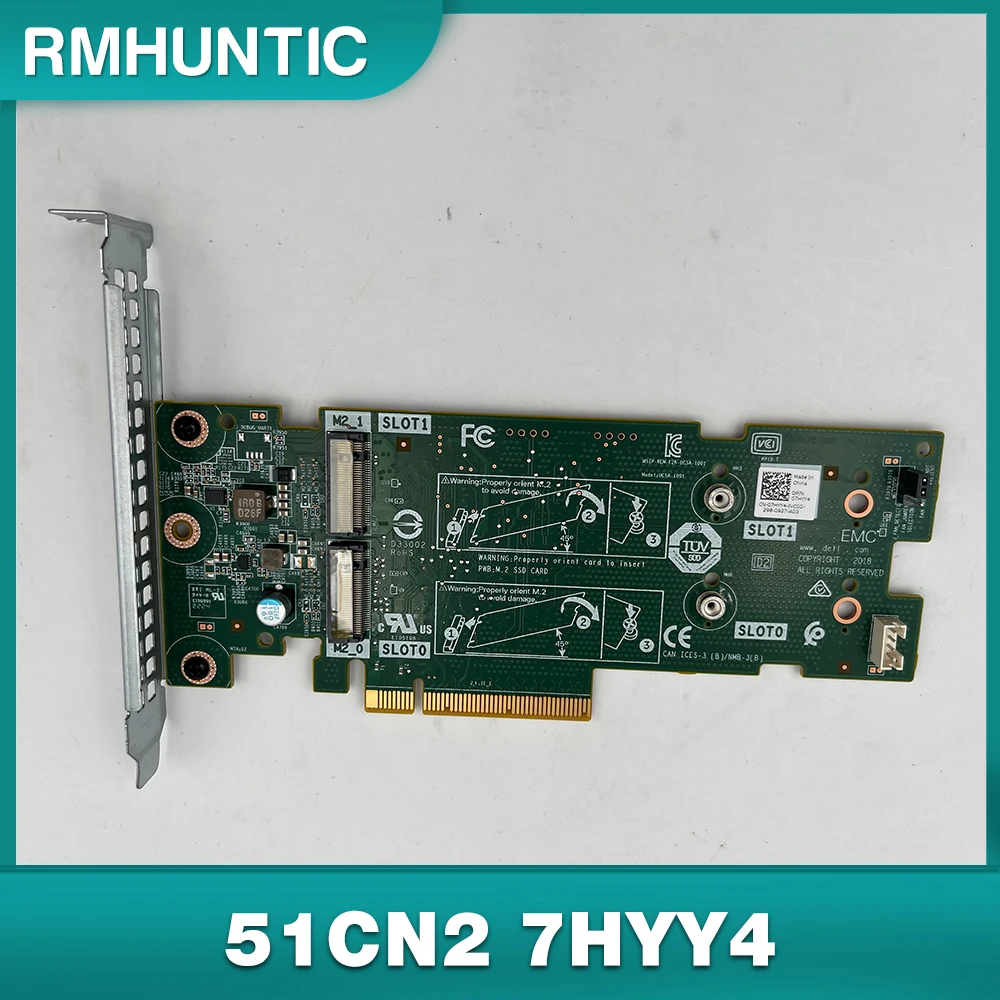 51CN2 051CN2 07HYY4 7HYY4 для Dell Server R740 BOSS оптимизированная Серверная память M.2 SSD адаптер
51CN2 051CN2 07HYY4 7HYY4 для Dell Server R740 BOSS оптимизированная Серверная память M.2 SSD адаптер