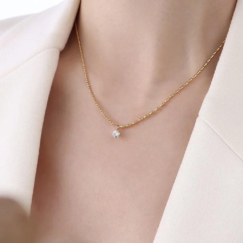 Small Design Ball Necklace Temperament Pendant Chain French Retro Style Collar Women's Necklace
Small Design Ball Necklace Temperament Pendant Chain French Retro Style Collar Women's Necklace