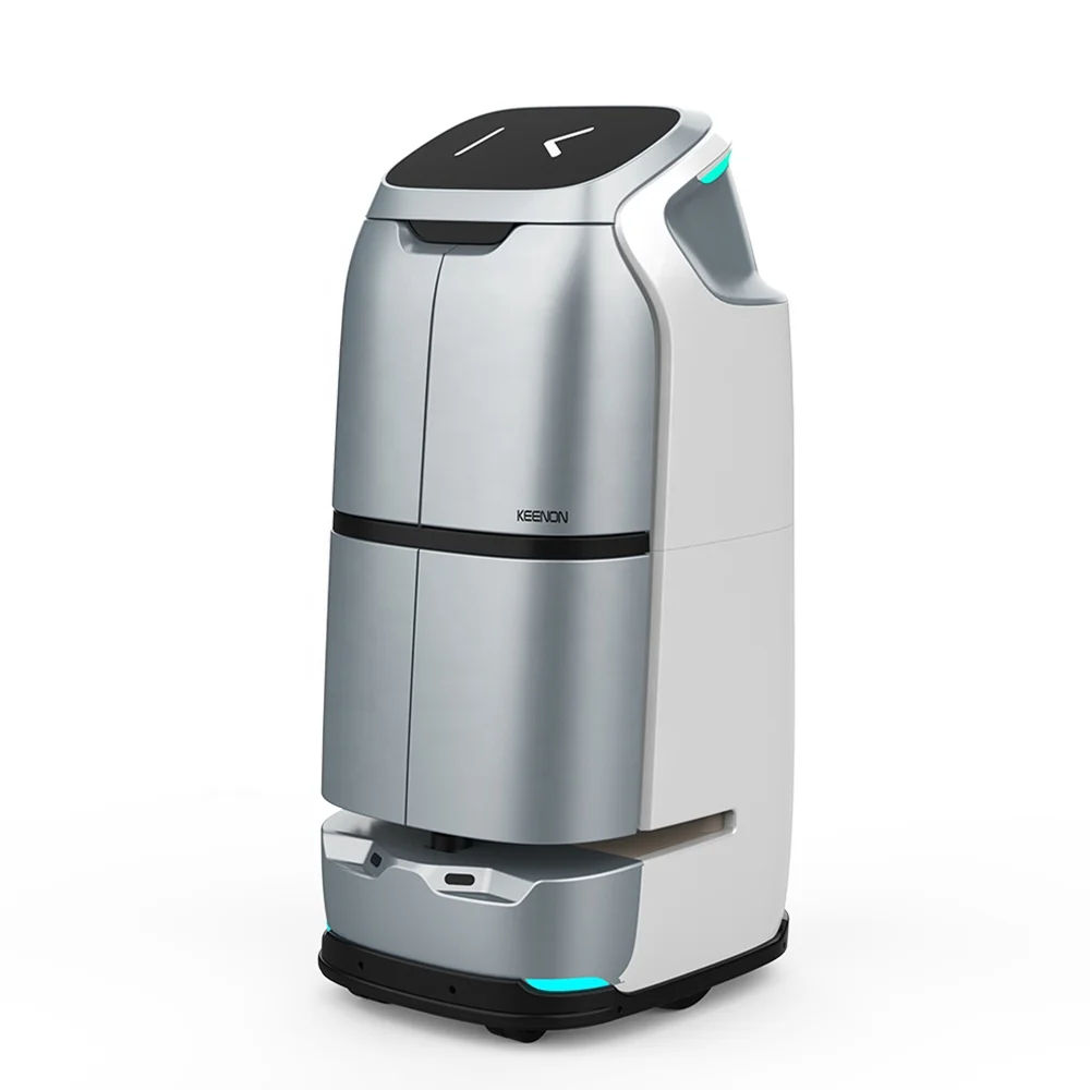 Keenon humanoid food delivery serving automatic waiter for sale service equipment
Keenon humanoid food delivery serving automatic waiter for sale service equipment