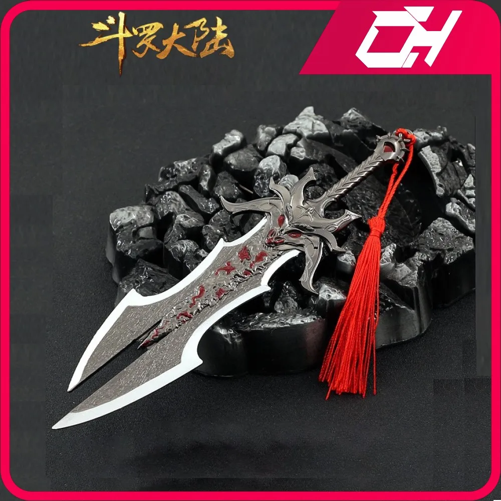 Douluo Continent Anime Surrounding Tang San Shura Magic Sword Weapon Model Metal Handicraft Boy Gift Collection Toys Fun Toys
Douluo Continent Anime Surrounding Tang San Shura Magic Sword Weapon Model Metal Handicraft Boy Gift Collection Toys Fun Toys