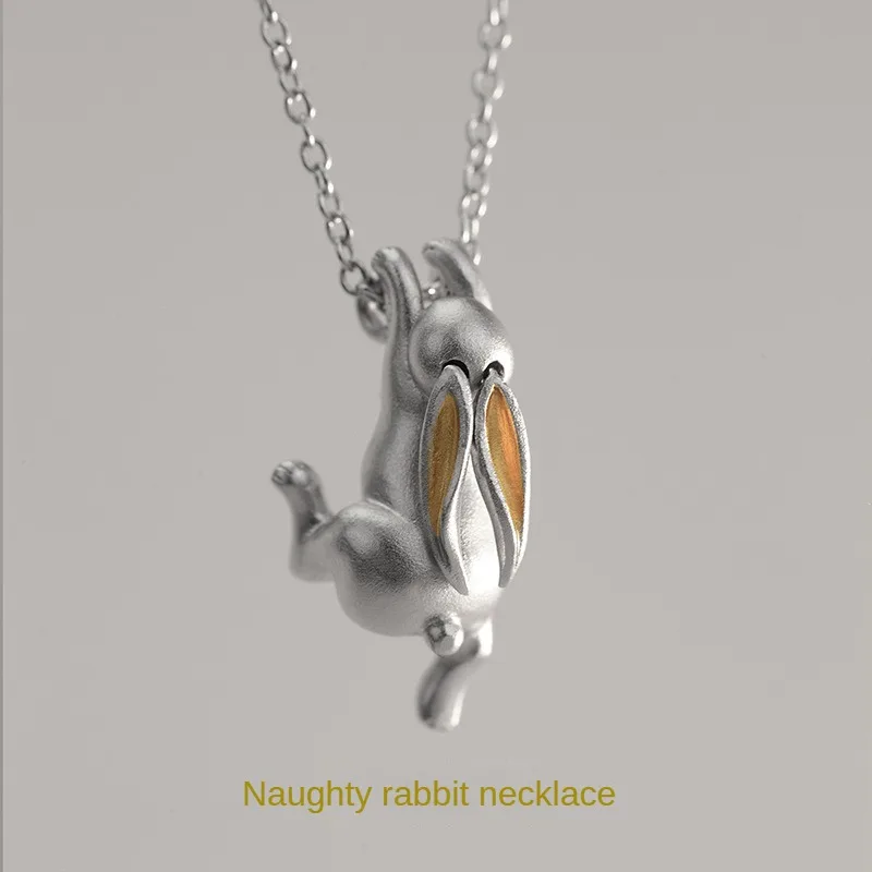 Retro Cute Rabbit Necklaces Earrings for Women Fashion Cartoon Animal Pendant Clavicle Chain Goth Girls Jewelry Accessories Gift
Retro Cute Rabbit Necklaces Earrings for Women Fashion Cartoon Animal Pendant Clavicle Chain Goth Girls Jewelry Accessories Gift