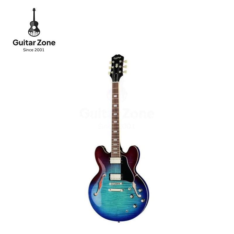 Epiphone ES-335 Figured Professional Electric Guitar Figured Blueberry Burst Figured Tea Burst
Epiphone ES-335 Figured Professional Electric Guitar Figured Blueberry Burst Figured Tea Burst