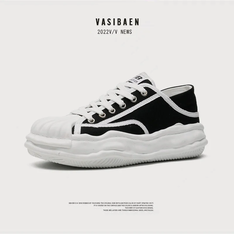 2022 Mihara Yasuhiro Dissolve Shoes Women Vulcanized Canvas Shoes Casual Sneakers Thick Bottom Increase Shell Head Zapatos
2022 Mihara Yasuhiro Dissolve Shoes Women Vulcanized Canvas Shoes Casual Sneakers Thick Bottom Increase Shell Head Zapatos