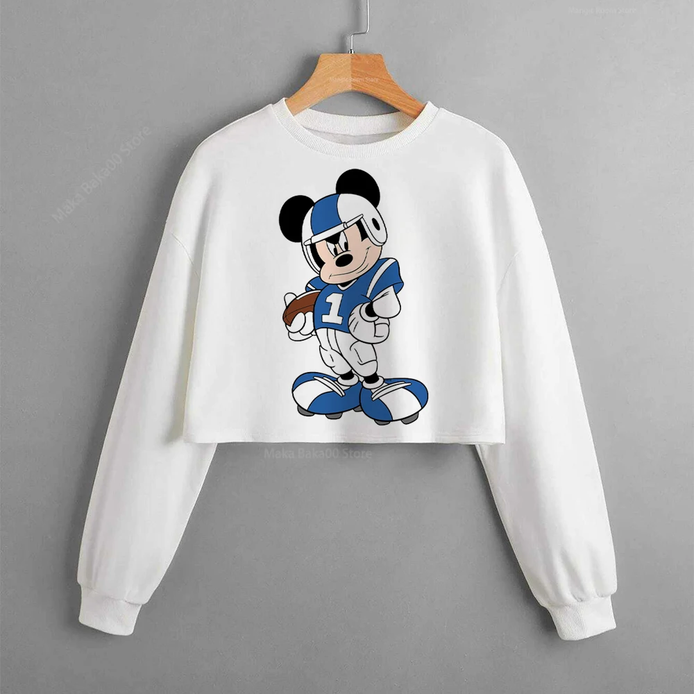 Новинка Осень-зима 2022, свитер с принтом Микки-Мауса Disney, повседневная детская одежда для девочек с круглым вырезом и длинным рукавом
Новинка Осень-зима 2022, свитер с принтом Микки-Мауса Disney, повседневная детская одежда для девочек с круглым вырезом и длинным рукавом