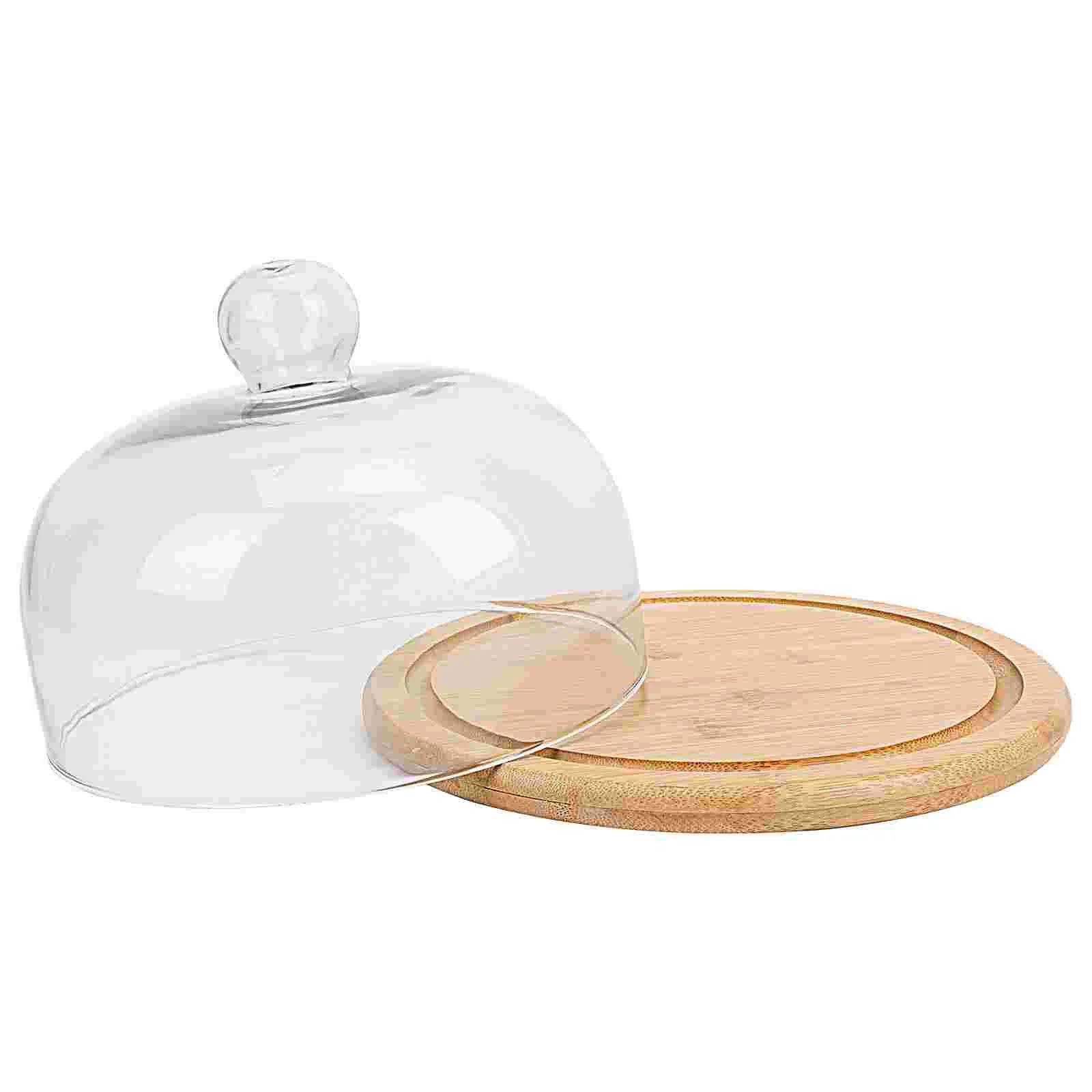 1 Set Cake Protective Cover Glass Food Cover with Tray Dessert Displaying Stand
1 Set Cake Protective Cover Glass Food Cover with Tray Dessert Displaying Stand